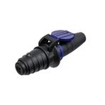Kupplung T23 IP55 anthrazitgrau/blau mit EAN